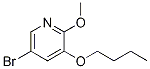 5-Bromo-3-butoxy-2-methoxypyridineStructure,1241752-44-2Structure 5-Bromo-3-butoxy-2-methoxypyridine Structure,1241752-44-2Structure