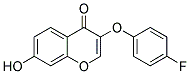 3-(4-氟苯氧基)-7-羥基-4H-1-苯并吡喃-4-酮結(jié)構(gòu)式_124330-34-3結(jié)構(gòu)式