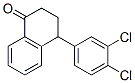 4-(3,4-Dichlorophenyl)-3,4-dihydro-1(2H)-naphthalene-1-oneStructure,124379-29-9Structure 4-(3,4-Dichlorophenyl)-3,4-dihydro-1(2H)-naphthalene-1-one Structure,124379-29-9Structure