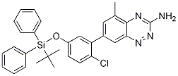 7-(5-((叔丁基二苯基甲硅烷基)氧基)-2-氯苯基)-5-甲基苯并[e][1,2,4]噻嗪-3-胺結(jié)構(gòu)式_1245644-51-2結(jié)構(gòu)式
