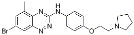 7-溴-5-甲基-n-(4-(2-(吡咯烷-1-基)乙氧基)苯基)苯并[e][1,2,4]噻嗪-3-胺結(jié)構(gòu)式_1245646-89-2結(jié)構(gòu)式