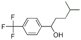 1-(4-(Trifluoromethyl)phenyl)-4-methylpentan-1-olStructure,1245806-42-1Structure 1-(4-(Trifluoromethyl)phenyl)-4-methylpentan-1-ol Structure,1245806-42-1Structure