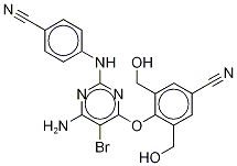 Dihydroxy etravirineStructure,1246818-67-6Structure Dihydroxy etravirine Structure,1246818-67-6Structure