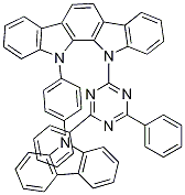 5-[4-(9H-carbazol-9-yl)phenyl]-7-(4,6-diphenyl-1,3,5-triazin-2-yl)-5,7-dihydro-indolo[2,3-b]carbazole Structure,1246963-70-1Structure