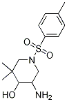 5-Amino-3,3-dimethyl-1-tosylpiperidin-4-olStructure,1247885-09-1Structure 5-Amino-3,3-dimethyl-1-tosylpiperidin-4-ol Structure,1247885-09-1Structure
