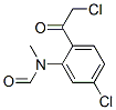 (9ci)-n-[5-氯-2-(氯乙酰基)苯基]-n-甲基-甲酰胺結(jié)構(gòu)式_124959-01-9結(jié)構(gòu)式