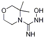 N-hydroxy-3,3-dimethyl-4-morpholinecarboximidamideStructure,1251436-15-3Structure N-hydroxy-3,3-dimethyl-4-morpholinecarboximidamide Structure,1251436-15-3Structure