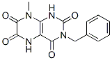 2,4,6,7(1H,3h)-pteridinetetrone, 5,8-dihydro-8-methyl-3-(phenylmethyl)-Structure,125322-77-2Structure 2,4,6,7(1H,3h)-pteridinetetrone, 5,8-dihydro-8-methyl-3-(phenylmethyl)- Structure,125322-77-2Structure