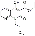 Ethyl 4-hydroxy-1-(2-methoxyethyl)-2-oxo-1,2-dihydro-1,8-naphthyridine-3-carboxylateStructure,1253790-04-3Structure Ethyl 4-hydroxy-1-(2-methoxyethyl)-2-oxo-1,2-dihydro-1,8-naphthyridine-3-carboxylate Structure,1253790-04-3Structure