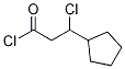 3-Chloro-3-cyclopentylpropionyl chlorideStructure,1253790-56-5Structure 3-Chloro-3-cyclopentylpropionyl chloride Structure,1253790-56-5Structure