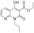 Ethyl 4-hydroxy-2-oxo-1-propyl-1,2-dihydro-1,8-naphthyridine-3-carboxylateStructure,1253791-84-2Structure Ethyl 4-hydroxy-2-oxo-1-propyl-1,2-dihydro-1,8-naphthyridine-3-carboxylate Structure,1253791-84-2Structure