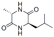 2,5-Piperazinedione,3-methyl-6-(2-methylpropyl)-,trans-(9ci)Structure,125410-18-6Structure 2,5-Piperazinedione,3-methyl-6-(2-methylpropyl)-,trans-(9ci) Structure,125410-18-6Structure