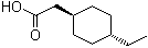 Trans-4-ethylcyclohexaneaceticacidStructure,125533-06-4Structure Trans-4-ethylcyclohexaneaceticacid Structure,125533-06-4Structure
