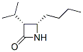 2-Azetidinone,4-butyl-3-(1-methylethyl)-,cis-(9ci)Structure,125606-83-9Structure 2-Azetidinone,4-butyl-3-(1-methylethyl)-,cis-(9ci) Structure,125606-83-9Structure