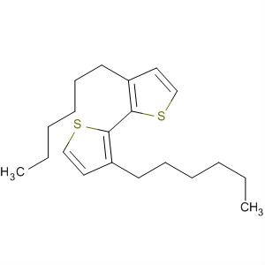 3,3’-Dihexyl-2,2’-bithiopheneStructure,125607-30-9Structure 3,3’-Dihexyl-2,2’-bithiophene Structure,125607-30-9Structure