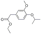 Ethyl 4-isopropoxy-3-methoxyphenylacetateStructure,1256581-66-4Structure Ethyl 4-isopropoxy-3-methoxyphenylacetate Structure,1256581-66-4Structure