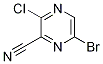 6-Bromo-3-chloropyrazine-2-carbonitrileStructure,1257072-34-6Structure 6-Bromo-3-chloropyrazine-2-carbonitrile Structure,1257072-34-6Structure