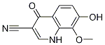 1,4-Dihydro-7-hydroxy-8-methoxy-4-oxo-3-quinolinecarbonitrileStructure,125708-76-1Structure 1,4-Dihydro-7-hydroxy-8-methoxy-4-oxo-3-quinolinecarbonitrile Structure,125708-76-1Structure