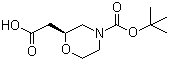 (S)-n-boc-morpholine-2-acetic acidStructure,1257850-82-0Structure (S)-n-boc-morpholine-2-acetic acid Structure,1257850-82-0Structure