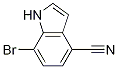 7-Bromo-1h-indole-4-carbonitrileStructure,1258959-58-8Structure 7-Bromo-1h-indole-4-carbonitrile Structure,1258959-58-8Structure