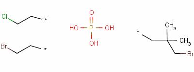 2-Bromo-1,1-dimethylethyl 2-bromoethyl 2-chloroethyl phosphateStructure,125997-20-8Structure 2-Bromo-1,1-dimethylethyl 2-bromoethyl 2-chloroethyl phosphate Structure,125997-20-8Structure