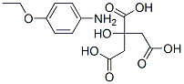 P-phenetidine citrateStructure,126-43-2Structure P-phenetidine citrate Structure,126-43-2Structure