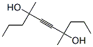 4,7-Dimethyl-5-decyn-4,7-diolStructure,126-87-4Structure 4,7-Dimethyl-5-decyn-4,7-diol Structure,126-87-4Structure