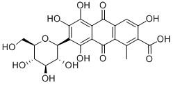 Carminic Acid Structure,1260-17-9Structure
