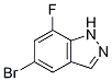 5-Bromo-7-fluoro-1h-indazoleStructure,1260381-83-6Structure 5-Bromo-7-fluoro-1h-indazole Structure,1260381-83-6Structure