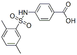 4-(2,5-Dimethyl-benzenesulfonylamino)-benzoic acidStructure,126146-01-8Structure 4-(2,5-Dimethyl-benzenesulfonylamino)-benzoic acid Structure,126146-01-8Structure