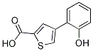 4-(2-Hydroxyphenyl)thiophene-2-carboxylicacidStructure,1261896-15-4Structure 4-(2-Hydroxyphenyl)thiophene-2-carboxylicacid Structure,1261896-15-4Structure