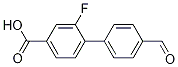 2-氟-4-甲?；?[1,1-聯(lián)苯]-4-羧酸結(jié)構(gòu)式_1261969-57-6結(jié)構(gòu)式
