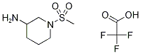1-(Methylsulfonyl)-3-piperidinamine trifluoroacetic acid saltStructure,1262309-99-8Structure 1-(Methylsulfonyl)-3-piperidinamine trifluoroacetic acid salt Structure,1262309-99-8Structure