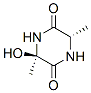 2,5-Piperazinedione,3-hydroxy-3,6-dimethyl-,cis-(9ci)Structure,126266-47-5Structure 2,5-Piperazinedione,3-hydroxy-3,6-dimethyl-,cis-(9ci) Structure,126266-47-5Structure