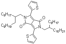 2,5-雙(2-辛基十二基)-3,6-二(噻吩-2-基)吡咯并[3,4-c]吡咯-1,4(2H,5H)-二酮結(jié)構(gòu)式_1267540-02-2結(jié)構(gòu)式