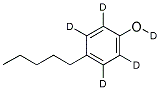 4-N-pentylphenol-2,3,5,6-d4,odStructure,126839-95-0Structure 4-N-pentylphenol-2,3,5,6-d4,od Structure,126839-95-0Structure