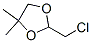 1,3-Dioxolane, 2-(chloromethyl)-4,4-dimethyl-Structure,126910-65-4Structure 1,3-Dioxolane, 2-(chloromethyl)-4,4-dimethyl- Structure,126910-65-4Structure