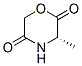 2,5-Morpholinedione,3-methyl-,(3s)-(9ci)Structure,127094-71-7Structure 2,5-Morpholinedione,3-methyl-,(3s)-(9ci) Structure,127094-71-7Structure