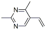 Pyrimidine, 5-ethenyl-2,4-dimethyl- (9ci)Structure,127588-31-2Structure Pyrimidine, 5-ethenyl-2,4-dimethyl- (9ci) Structure,127588-31-2Structure