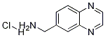 6-Quinoxalinemethanamine, hydrochlorideStructure,1276056-88-2Structure 6-Quinoxalinemethanamine, hydrochloride Structure,1276056-88-2Structure