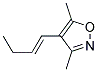 Isoxazole, 4-(1-butenyl)-3,5-dimethyl-, (e)-(9ci)Structure,128035-76-7Structure Isoxazole, 4-(1-butenyl)-3,5-dimethyl-, (e)-(9ci) Structure,128035-76-7Structure