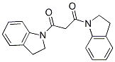 1,3-Bis-(2,3-dihydro-indol-1-yl)-propane-1,3-dioneStructure,128099-74-1Structure 1,3-Bis-(2,3-dihydro-indol-1-yl)-propane-1,3-dione Structure,128099-74-1Structure