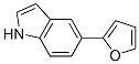 5-(2-Furyl)-1H-indoleStructure,128373-22-8Structure 5-(2-Furyl)-1H-indole Structure,128373-22-8Structure
