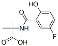 Alanine, n-(5-fluoro-2-hydroxybenzoyl)-2-methyl-Structure,128396-76-9Structure Alanine, n-(5-fluoro-2-hydroxybenzoyl)-2-methyl- Structure,128396-76-9Structure