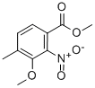 Methyl 3-methoxy-4-methyl-2-nitrobenzoateStructure,128450-32-8Structure Methyl 3-methoxy-4-methyl-2-nitrobenzoate Structure,128450-32-8Structure