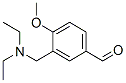 3-Diethylaminomethyl-4-methoxybenzaldehydeStructure,128501-82-6Structure 3-Diethylaminomethyl-4-methoxybenzaldehyde Structure,128501-82-6Structure