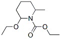 1-Piperidinecarboxylicacid,2-ethoxy-6-methyl-,ethylester(9ci)Structure,128561-91-1Structure 1-Piperidinecarboxylicacid,2-ethoxy-6-methyl-,ethylester(9ci) Structure,128561-91-1Structure