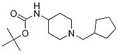 (1-Cyclopentylmethyl-piperidin-4-yl)-carbamic acid tert-butyl esterStructure,1286274-37-0Structure (1-Cyclopentylmethyl-piperidin-4-yl)-carbamic acid tert-butyl ester Structure,1286274-37-0Structure