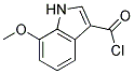 1H-indole-3-carbonyl chloride, 7-methoxy-(9ci)Structure,128717-78-2Structure 1H-indole-3-carbonyl chloride, 7-methoxy-(9ci) Structure,128717-78-2Structure