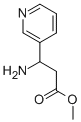 3-Pyridinepropanoic acid, β-amino-, methyl esterStructure,129042-89-3Structure 3-Pyridinepropanoic acid, β-amino-, methyl ester Structure,129042-89-3Structure